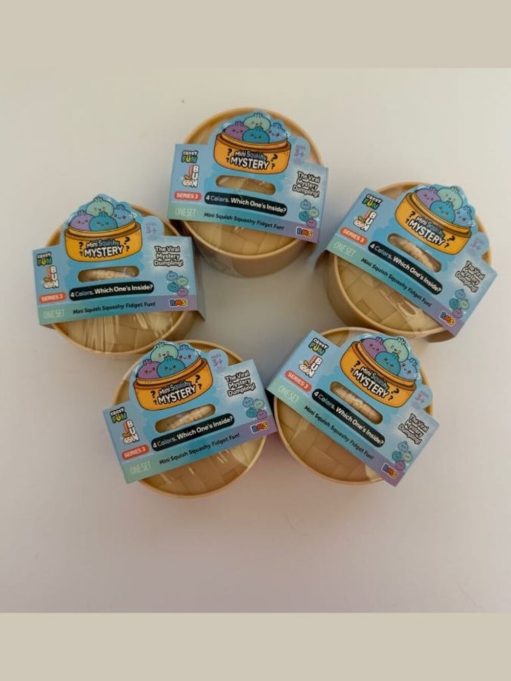 5 Mini dumpligs original RMS Viral series 3 NEW